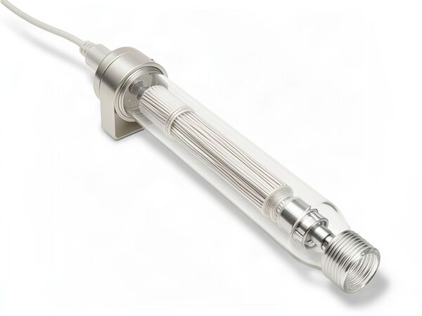 Asit Banyosu Rezistansı — Quartz / PTFE / Titanyum · max 250 °C